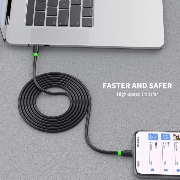 Thunderbolt 3FT USB C To C Fast Charging Cable - KenTech Innovation Store