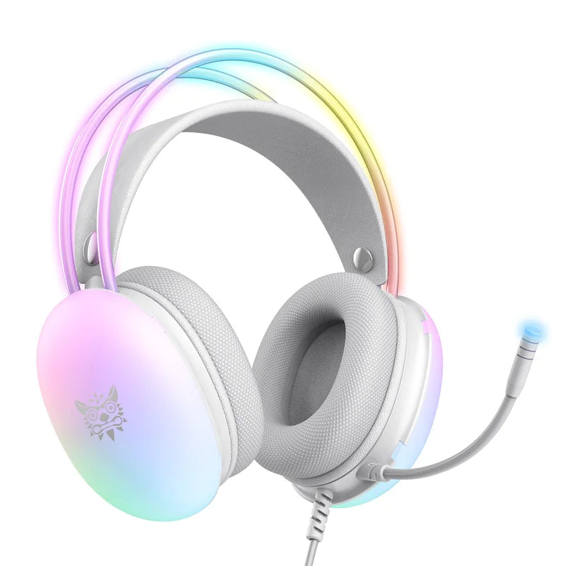 RGB Gaming Headset with Noise-Canceling Microphone and Premium Sound – PC & Console Compatible - KenTech Innovation Store