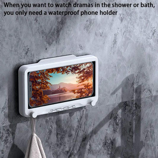 Waterproof Shower Phone Holder with Anti-Fog Touch Screen - KenTech Innovation Store