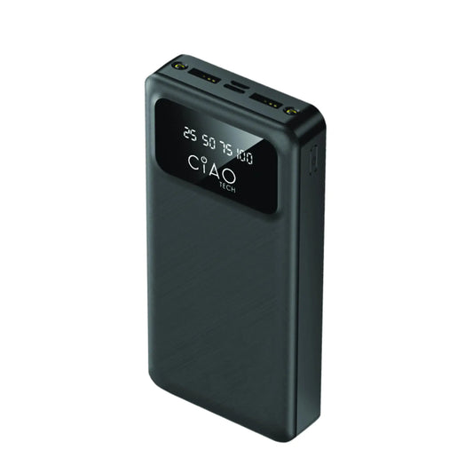CIAO TECH Portable Charger Power Bank - 20000 mAh Portable Charger USB C - LED Display Slim Power Bank Fast ChargingUtility Flashlight Travel Accessories - KenTech Innovation Store