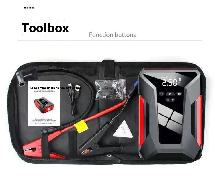 All-in-One 12V Emergency Car Power Bank & Inflatable Starter - KenTech Innovation Store