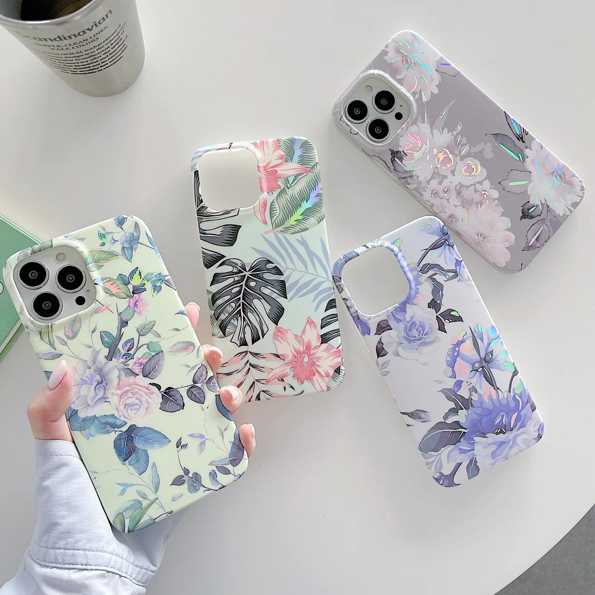 Flower Laser Phone Case - KenTech Innovation Store