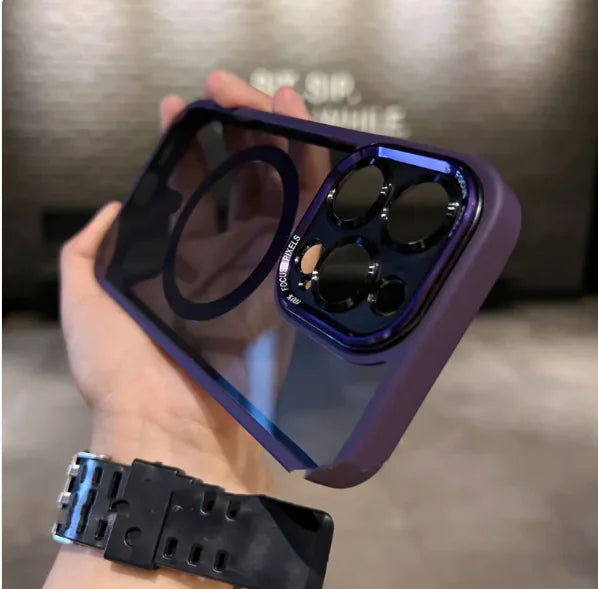 MagniCase™ Metal Lens Magnetic Phone Case For IPhone 16 - KenTech Innovation Store