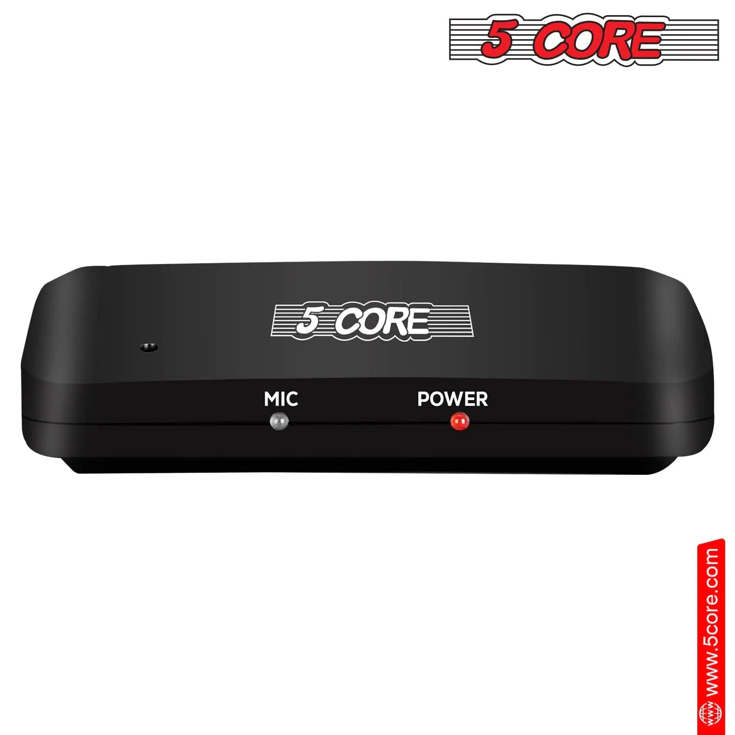 5Core Wireless Microphone Dual Function Wireless - Wired Microphone Microfono Inalambrico - KenTech Innovation Store