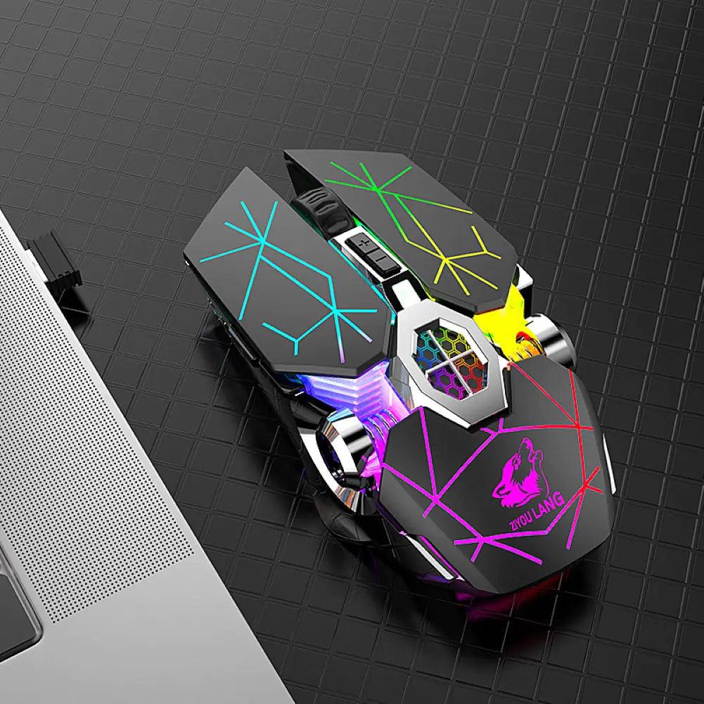 X13 Bluetooth Wireless Rechargeable Mechanical Gaming Mouse - KenTech Innovation Store