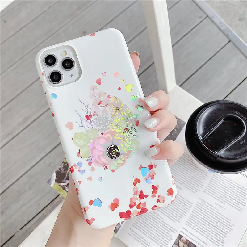 Flower Laser Phone Case - KenTech Innovation Store