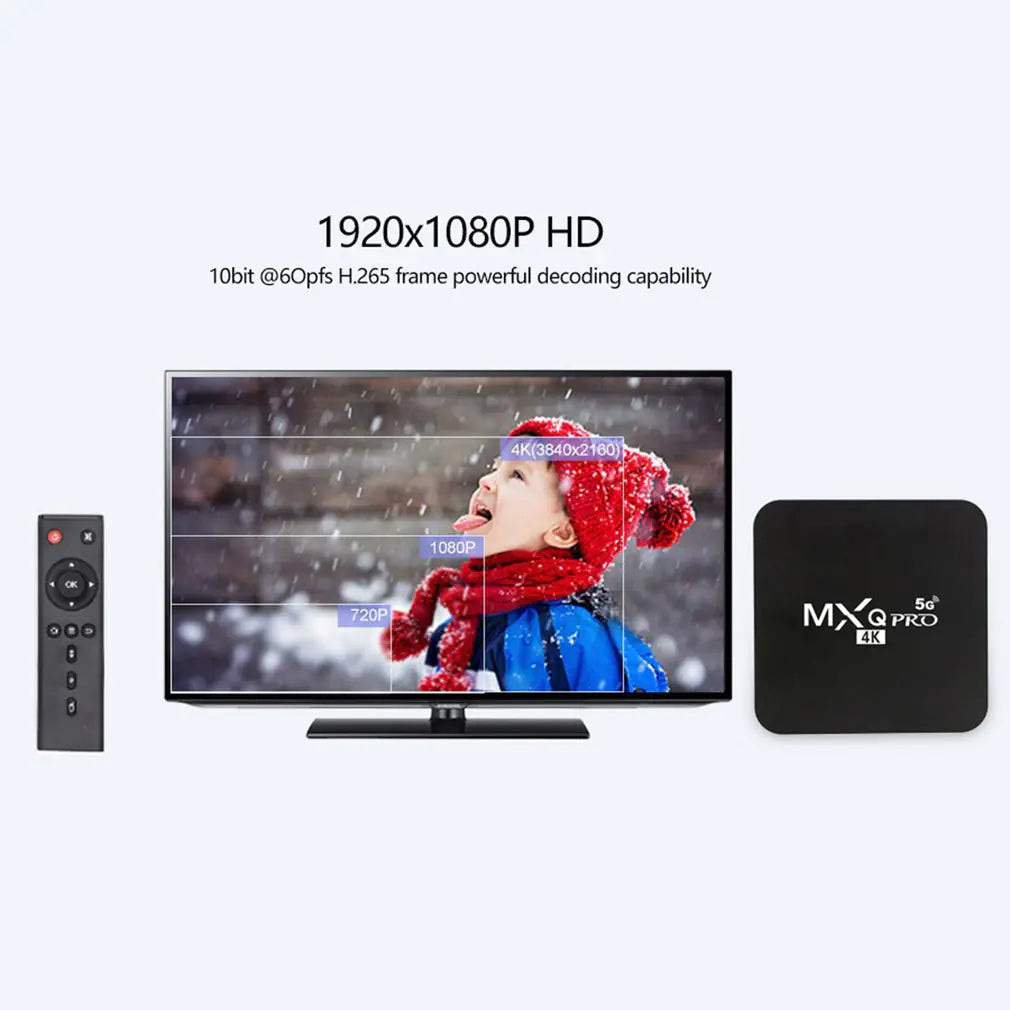 MXQ PRO 4K HD Android TV Box RK3228 with 3D Media Player - KenTech Innovation Store