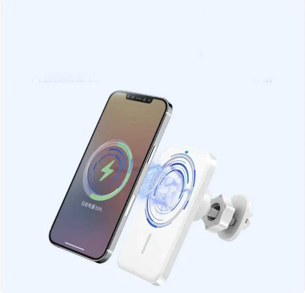 Magnetic Wireless Car Charger & Phone Mount - KenTech Innovation Store
