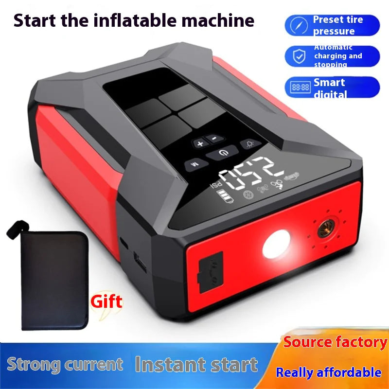 All-in-One 12V Emergency Car Power Bank & Inflatable Starter - KenTech Innovation Store