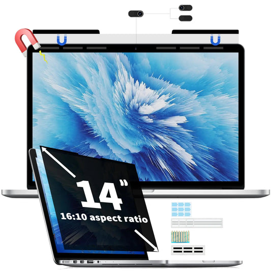 Magnetic Laptop Privacy Screen for 14" 16:10 – Removable Privacy Filter Screen - KenTech Innovation Store