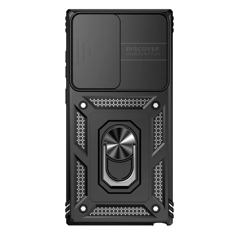 Samsung S24 Ultra Military Ring Stand Case A14 5G - KenTech Innovation Store