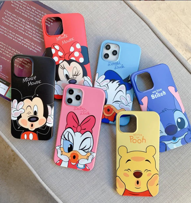 Cartoon Monster and Mickey Soft Phone Cases for iPhone - KenTech Innovation Store