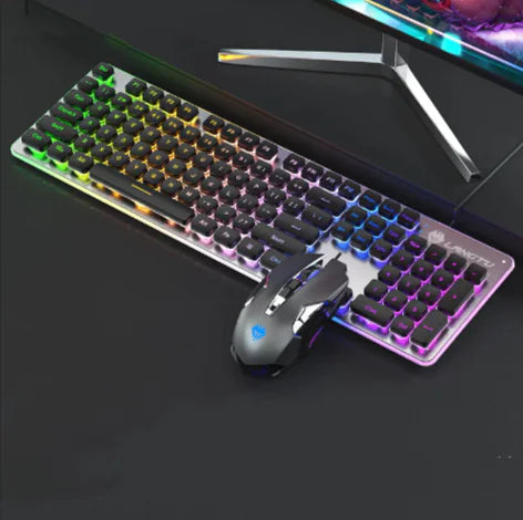 Wired USB Luminous Gaming Keyboard – Ideal for Home & Office Use - KenTech Innovation Store