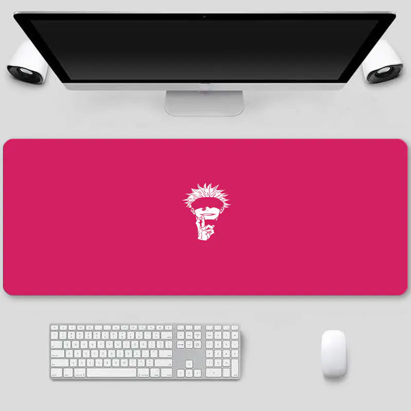 Jujutsu Kaisen Extra Large Thick Gaming Mouse Pad – Non-Slip Rubber Base, Waterproof Surface, Lock-Stitched Edges - KenTech Innovation Store