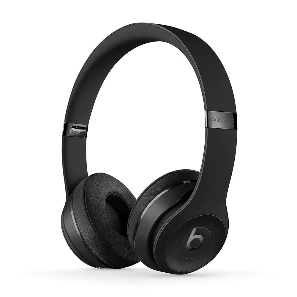 Beats Solo3 Wireless On-Ear Headphones – Black | Bluetooth, 40H Battery, Fast Fuel, Apple W1 Chip - KenTech Innovation Store