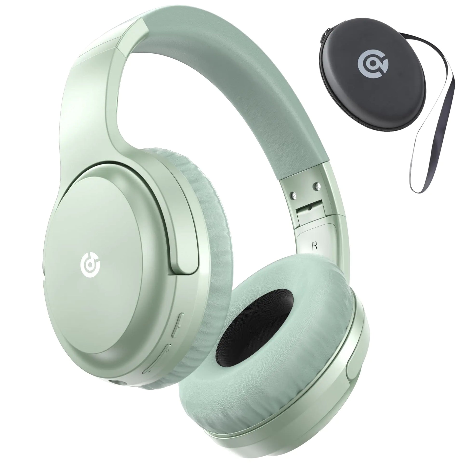 Falebare Wireless Bluetooth Headphones – 120H Playtime, HiFi Over-Ear Headphones with Mic, 4 EQ Modes, Foldable Design & Carry Case – Green - KenTech Innovation Store