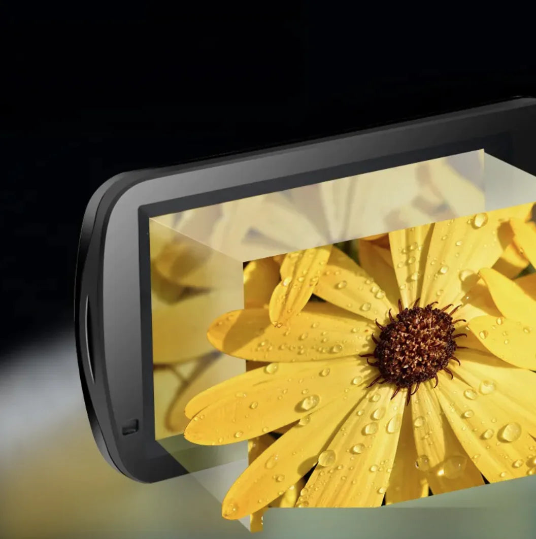 Handheld Professional Video Camera – 64MP Touchscreen Camcorder with Anti-Shake, 4” Display, HDMI Output - KenTech Innovation Store