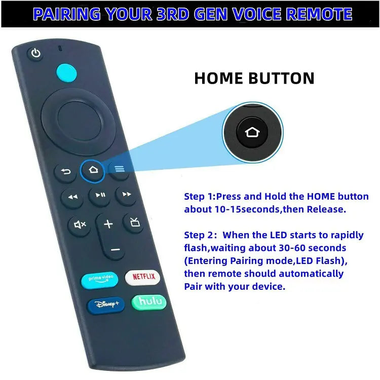 L5B83G Voice Replacement Remote for Amazon Fire TV Stick - KenTech Innovation Store