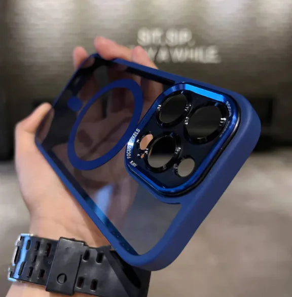 MagniCase™ Metal Lens Magnetic Phone Case For IPhone 16 - KenTech Innovation Store