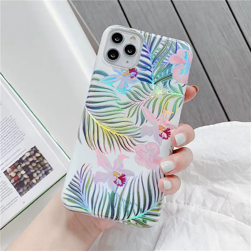 Flower Laser Phone Case - KenTech Innovation Store
