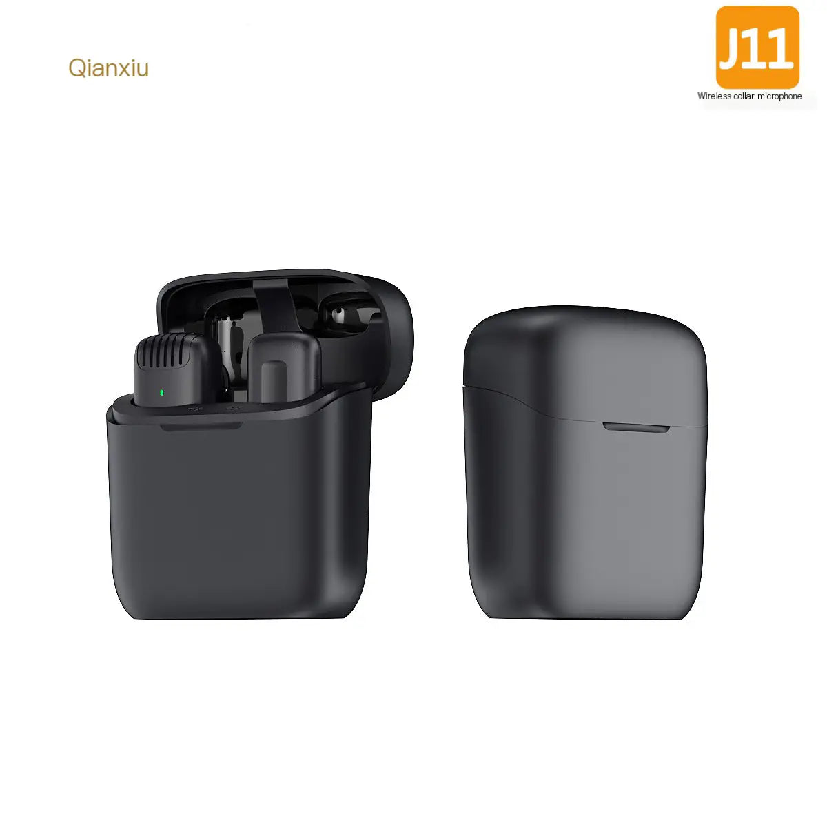 Wireless Lavalier Microphone J11/J13 with Charging Case – Bluetooth 5.3 Clip-on Mic for iPhone, Android, and Mobile Streaming - KenTech Innovation Store