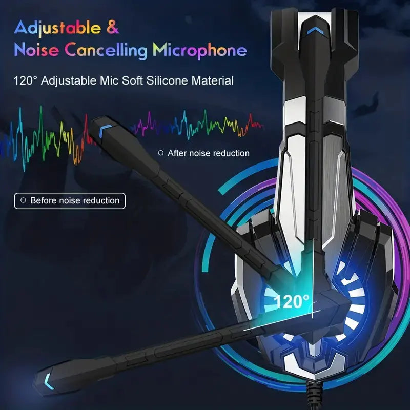 S9 Premium Stereo Gaming Headset – Compatible with PS5, PS4, Xbox, PC - KenTech Innovation Store