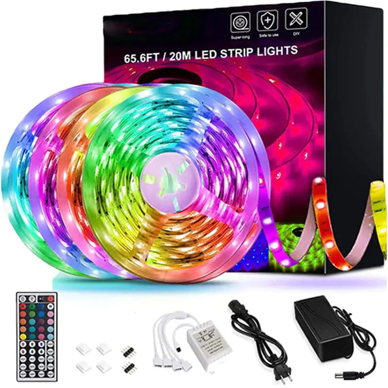 RGB LED Ambiance Strip Lights with Controller - KenTech Innovation Store