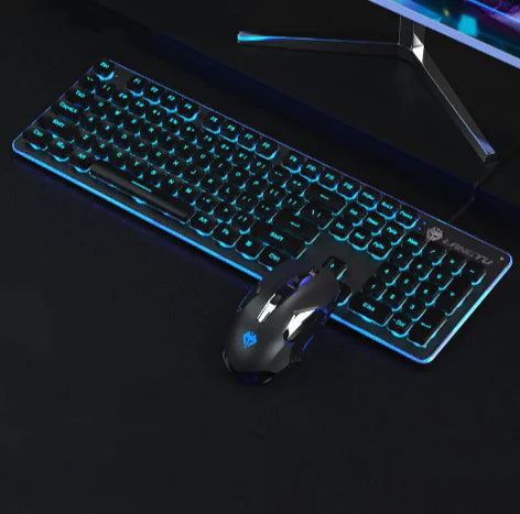 Wired USB Luminous Gaming Keyboard – Ideal for Home & Office Use - KenTech Innovation Store