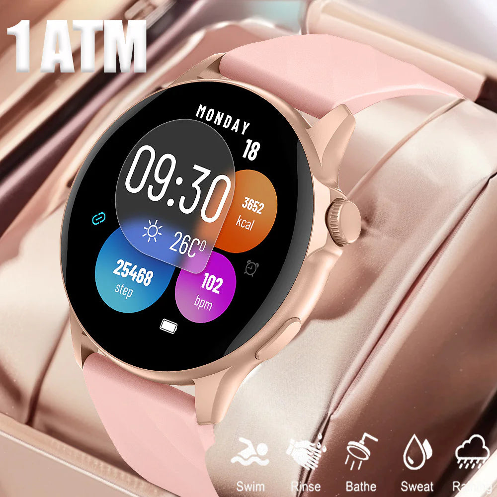 Smart Watch – Fitness Tracker with Heart Rate, SpO2, Sleep Monitor, Smart Notifications & Waterproof Design - KenTech Innovation Store