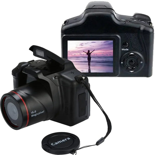 Acuvar 16MP Mini Digital SLR Camera – 2.4” Screen, 16X Zoom, Webcam Mode - KenTech Innovation Store