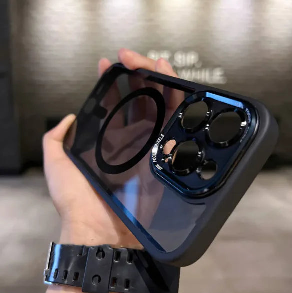 MagniCase™ Metal Lens Magnetic Phone Case For IPhone 16 - KenTech Innovation Store