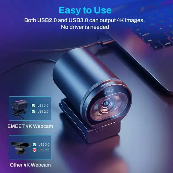 4K Live Broadcast Webcam - KenTech Innovation Store