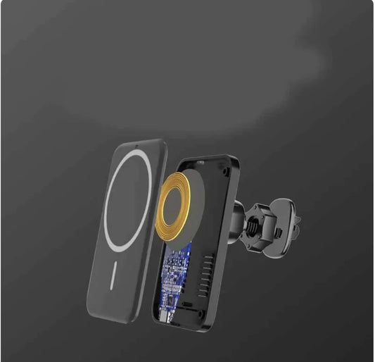 Magnetic Wireless Car Charger & Phone Mount - KenTech Innovation Store