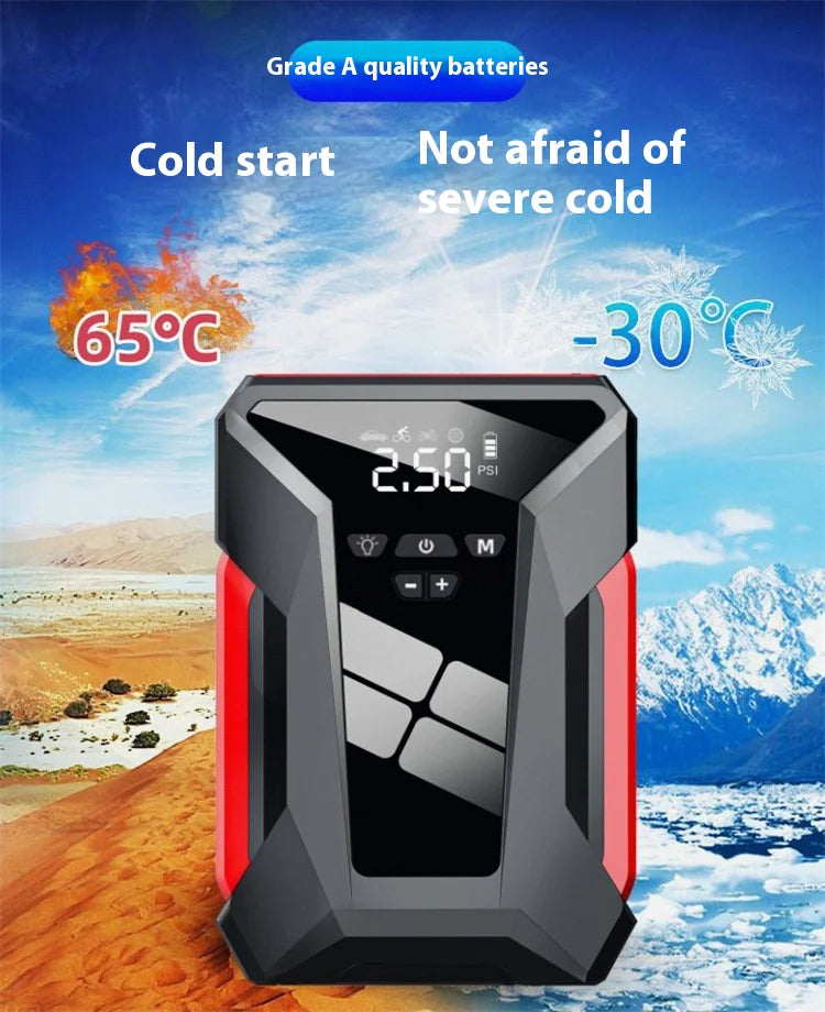 All-in-One 12V Emergency Car Power Bank & Inflatable Starter - KenTech Innovation Store