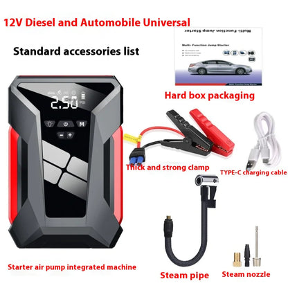 All-in-One 12V Emergency Car Power Bank & Inflatable Starter - KenTech Innovation Store