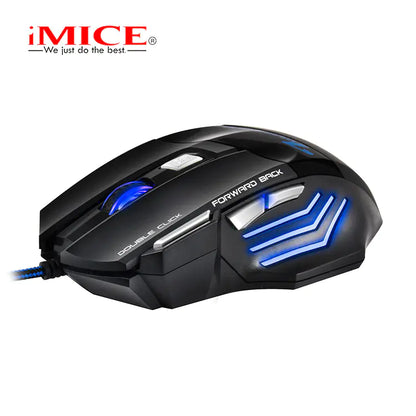 IMICE 7-Key Gaming Mouse with RGB Breathing Light - KenTech Innovation Store