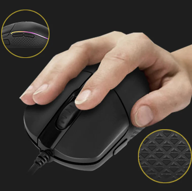 RGB Spider-Man Gaming Mouse - KenTech Innovation Store