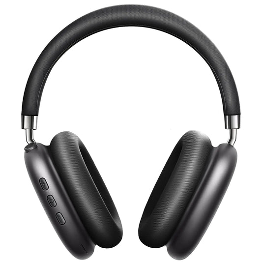 ZTOZ Wireless Over-Ear Headphones – 42H Playtime, Bluetooth 5.0 & Wired Mode, Foldable Stereo Headphones with Mic for iPhone/Android – Space Grey