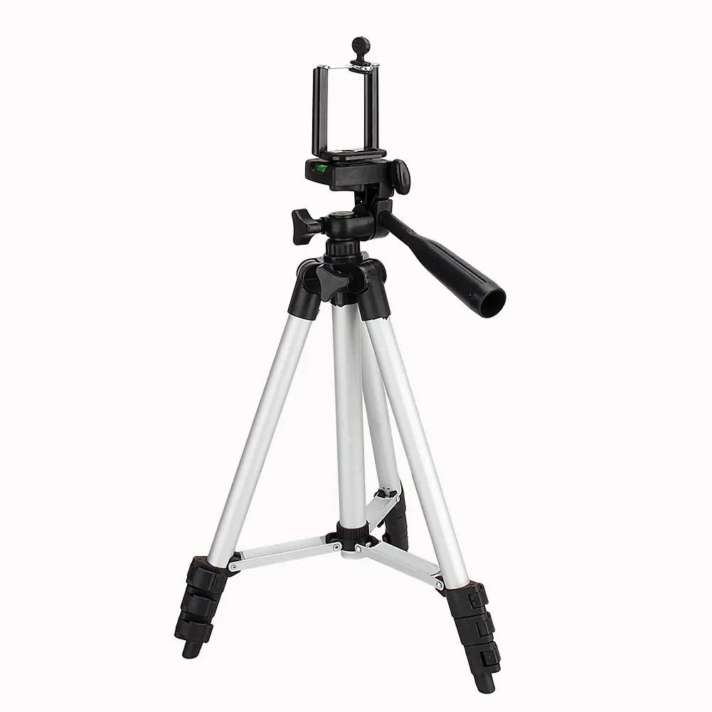 41" Extendable Tripod Stand – 3-in-1 Lightweight Camera & Phone Holder with Carry Bag, Adjustable 4-Section Legs