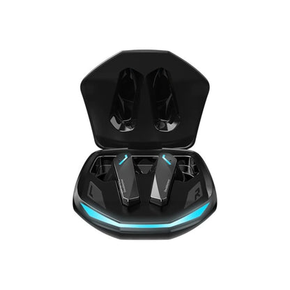 Doublepow GM2 Pro Bluetooth 5.3 Wireless Gaming Earbuds – Low Latency, Noise-Canceling Mic, IPX5 Waterproof, Charging Case (Black) - KenTech Innovation Store