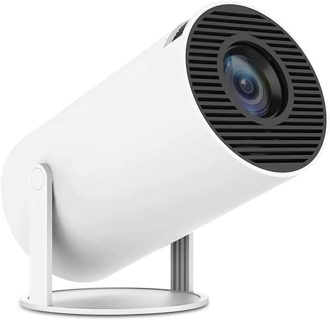 4K Mini Projector with Auto Keystone Correction – WiFi 6 & Bluetooth 5.0 Portable Home Theater Projector for Movies, Gaming, and Streaming