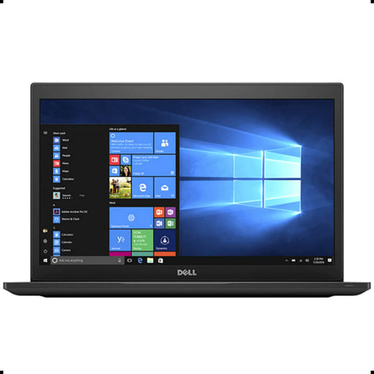 Dell Latitude 7480 14" FHD Laptop – Intel i5-6300U, 16GB RAM, 256GB SSD, Windows 10 Pro, Backlit Keyboard, Webcam – Black - KenTech Innovation Store