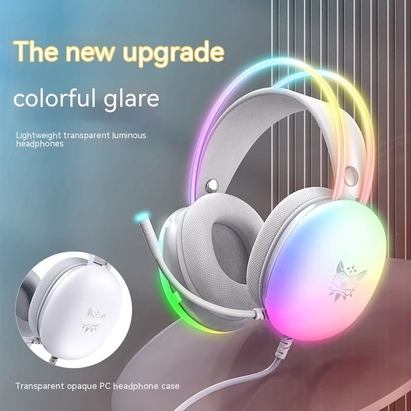 RGB Gaming Headset with Noise-Canceling Microphone and Premium Sound – PC & Console Compatible - KenTech Innovation Store