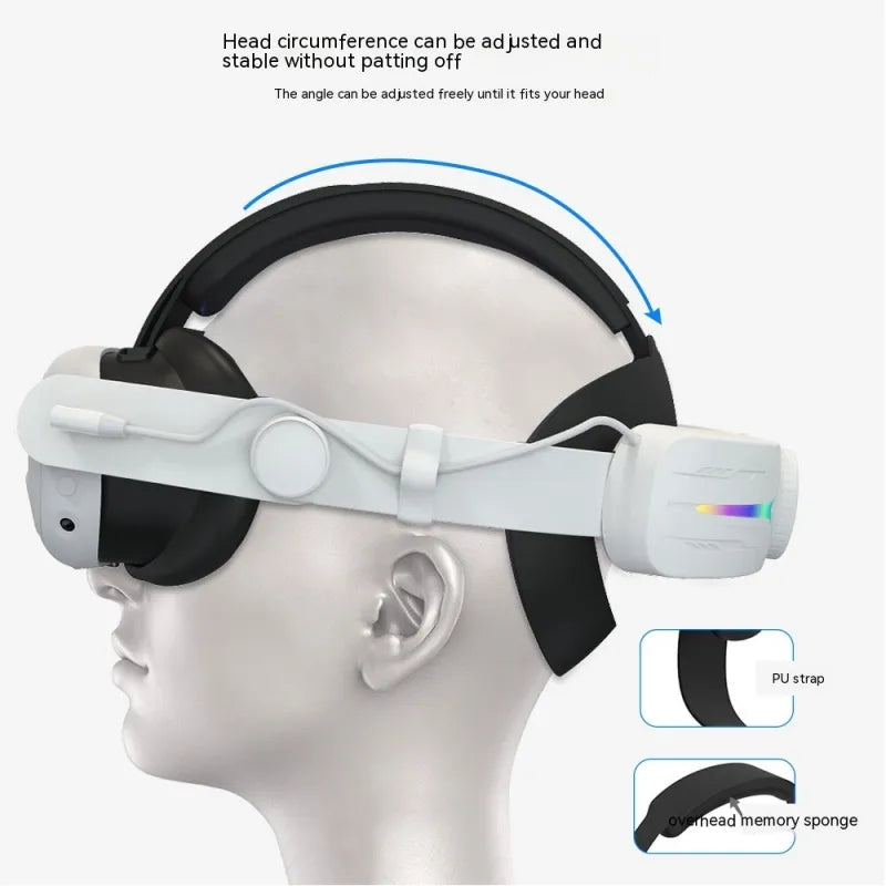 Ammonium Bicarbonate VR Headset – High-Definition Virtual Reality Headset for Immersive Gaming & Entertainment - KenTech Innovation Store