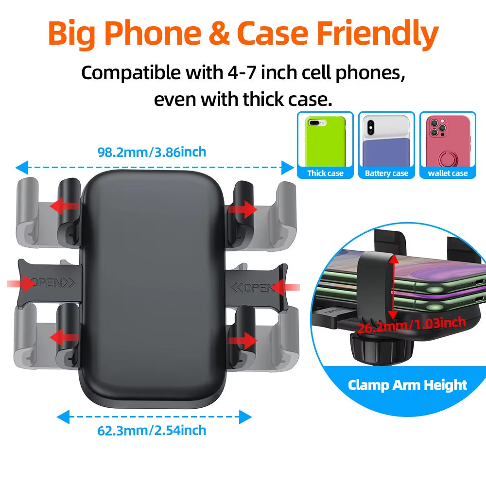 Universal 360° Rotatable Phone Clamp 