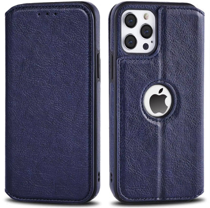 Leather Case for Iphone 16 15 14 13 12 11 Pro Max XS XR Wallet Case [RFID Blocking] Slim Magnetic Flip Cover with Card Holder
