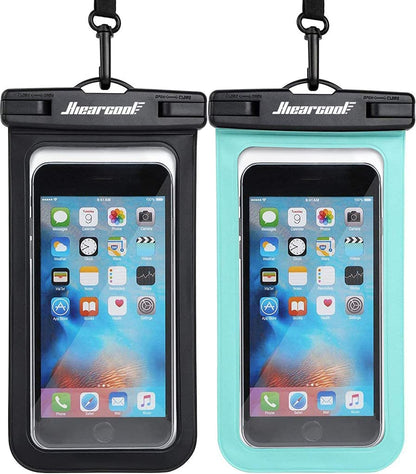 Waterproof Phone Pouch – IPX8 Certified Dry Bag with Touchscreen Access & Adjustable Lanyard | Beach, Swimming, Snorkeling, Cruise Essentials