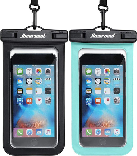 Waterproof Phone Pouch – IPX8 Certified Dry Bag with Touchscreen Access & Adjustable Lanyard | Beach, Swimming, Snorkeling, Cruise Essentials