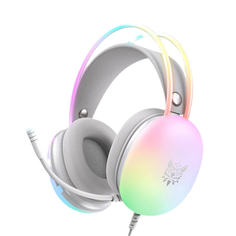 RGB Gaming Headset with Noise-Canceling Microphone and Premium Sound – PC & Console Compatible - KenTech Innovation Store