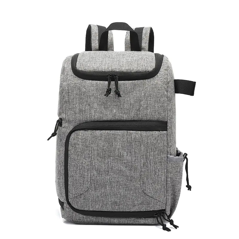 Professional Outdoor DSLR Camera Backpack – Waterproof, Shockproof | Lightweight Dual-Shoulder Bag (Blue/Grey) - KenTech Innovation Store
